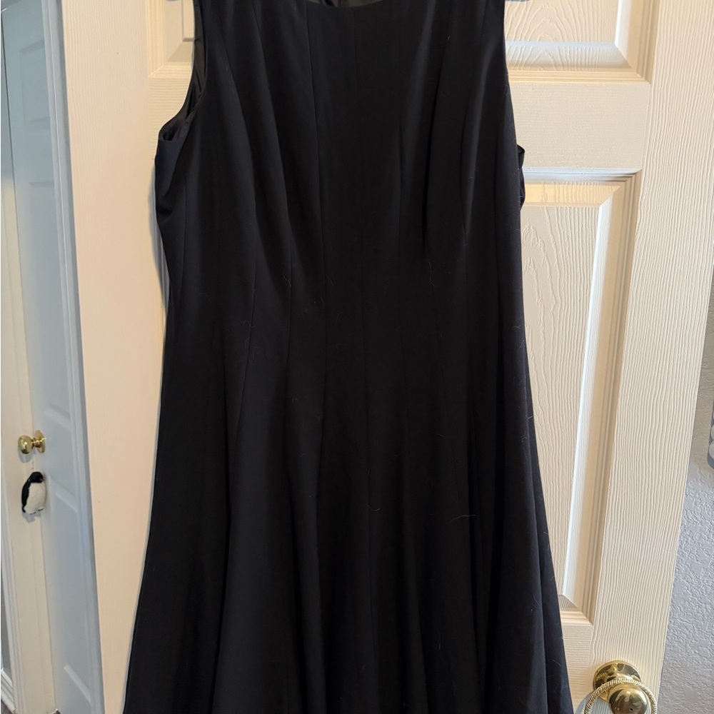 Calvin Klein Classic Black Midi Dress